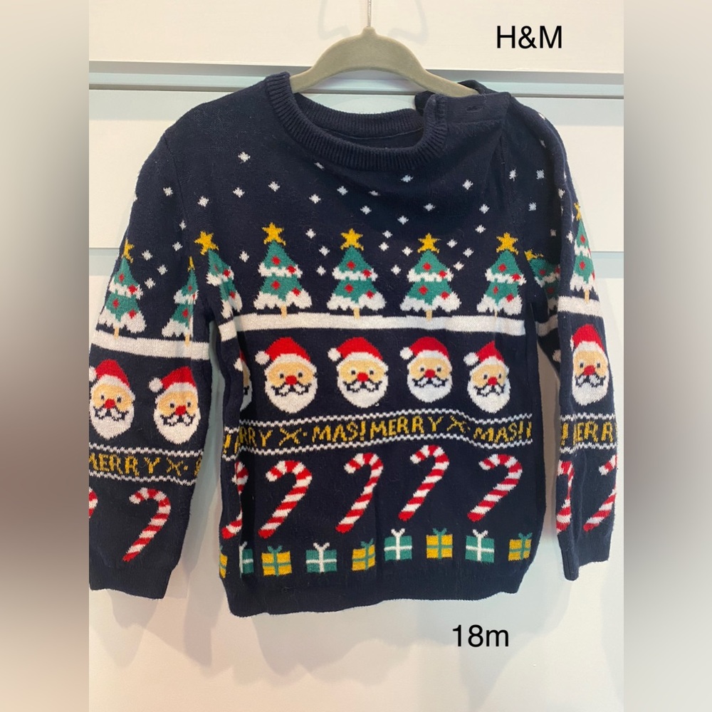 Christmas H&M Sweater 18m